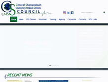Tablet Screenshot of csems.org